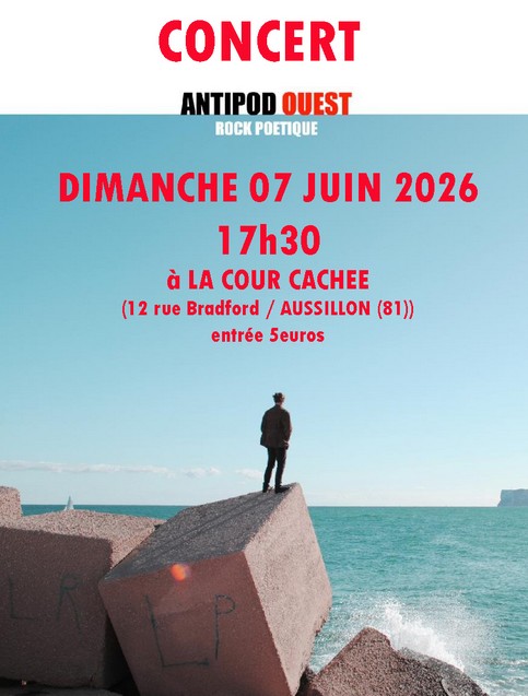 AntiPod Ouest à la Cour Cachée